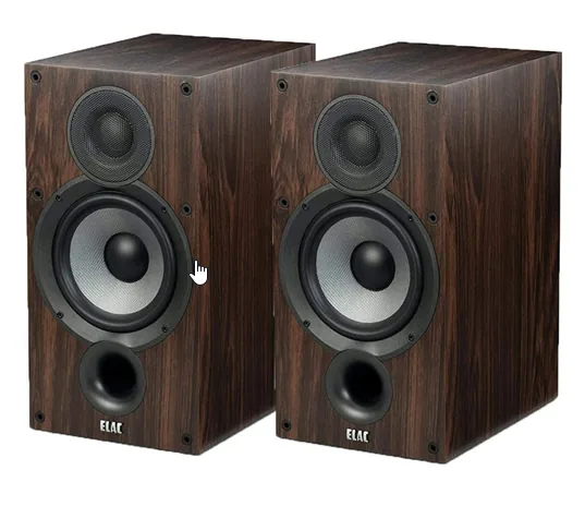 ELAC Debut 2.0 B6.2 Bookshelf Speakers