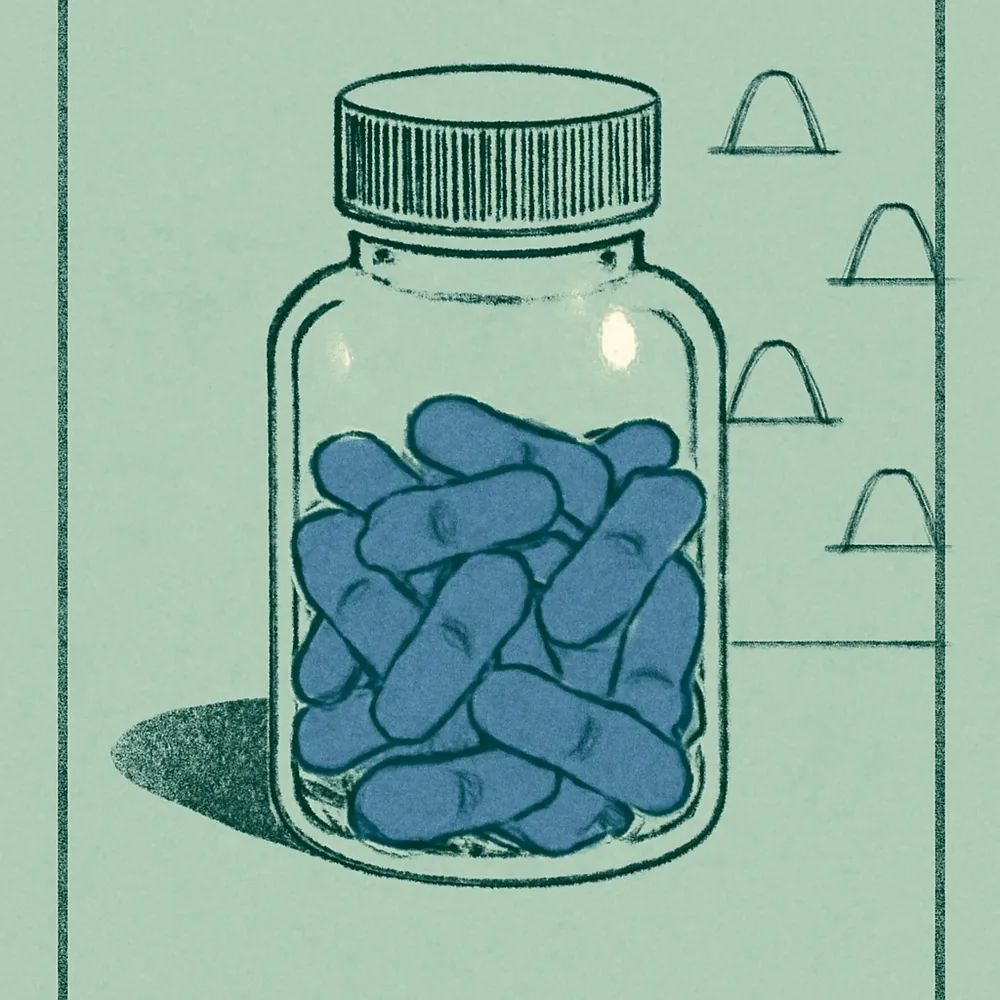 Ritual Essential for Women 18+ Multivitamin — editorial illustration