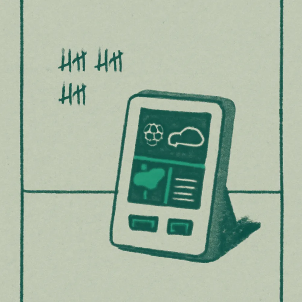 ThermoPro TP280B Wireless Weather Station — editorial illustration
