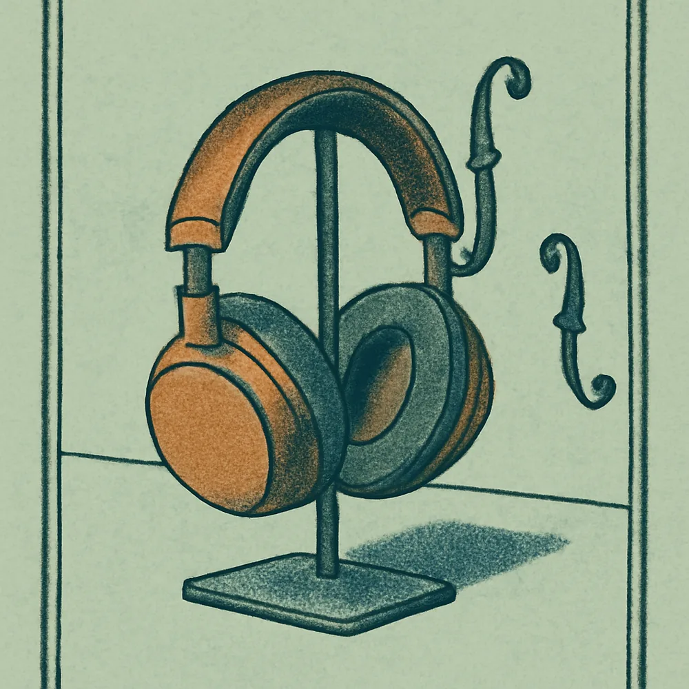 Soundcore by Anker Space One — editorial illustration